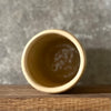 Yellow big tumbler mug with saying about work