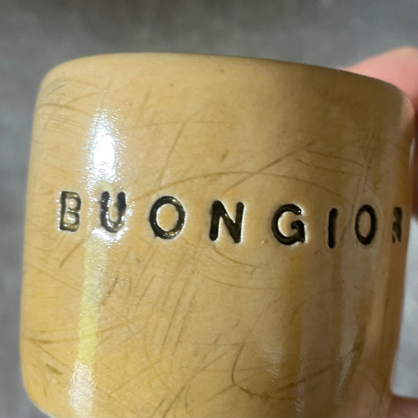 Small tumbler mug BUONGIORNO