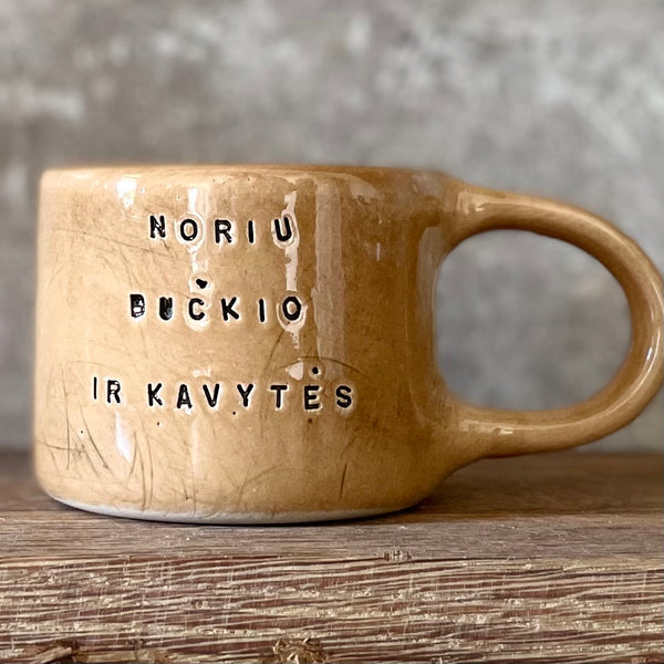 Mug with sweet request