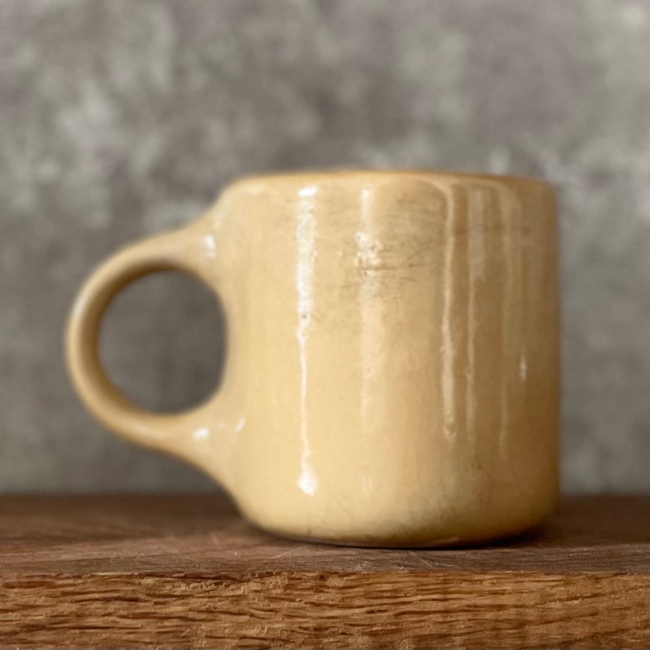 Yellow mug with lovely saying