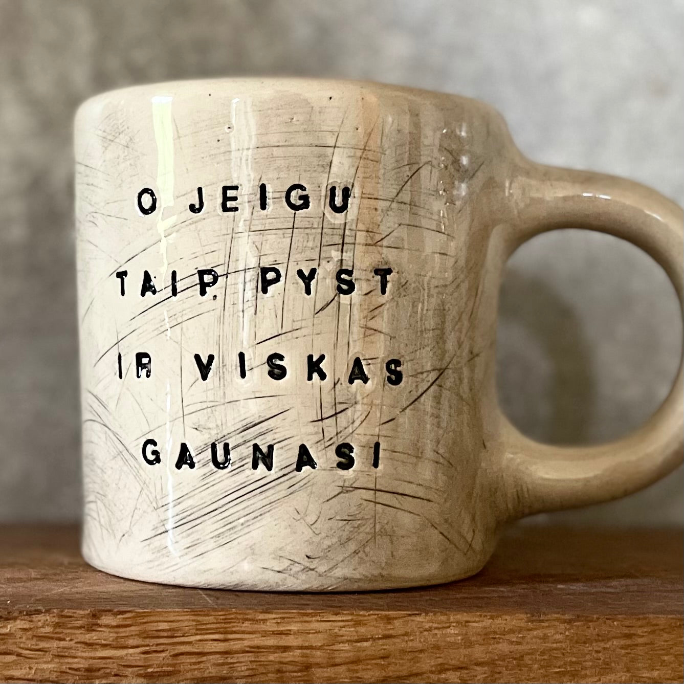 Big miracle mug