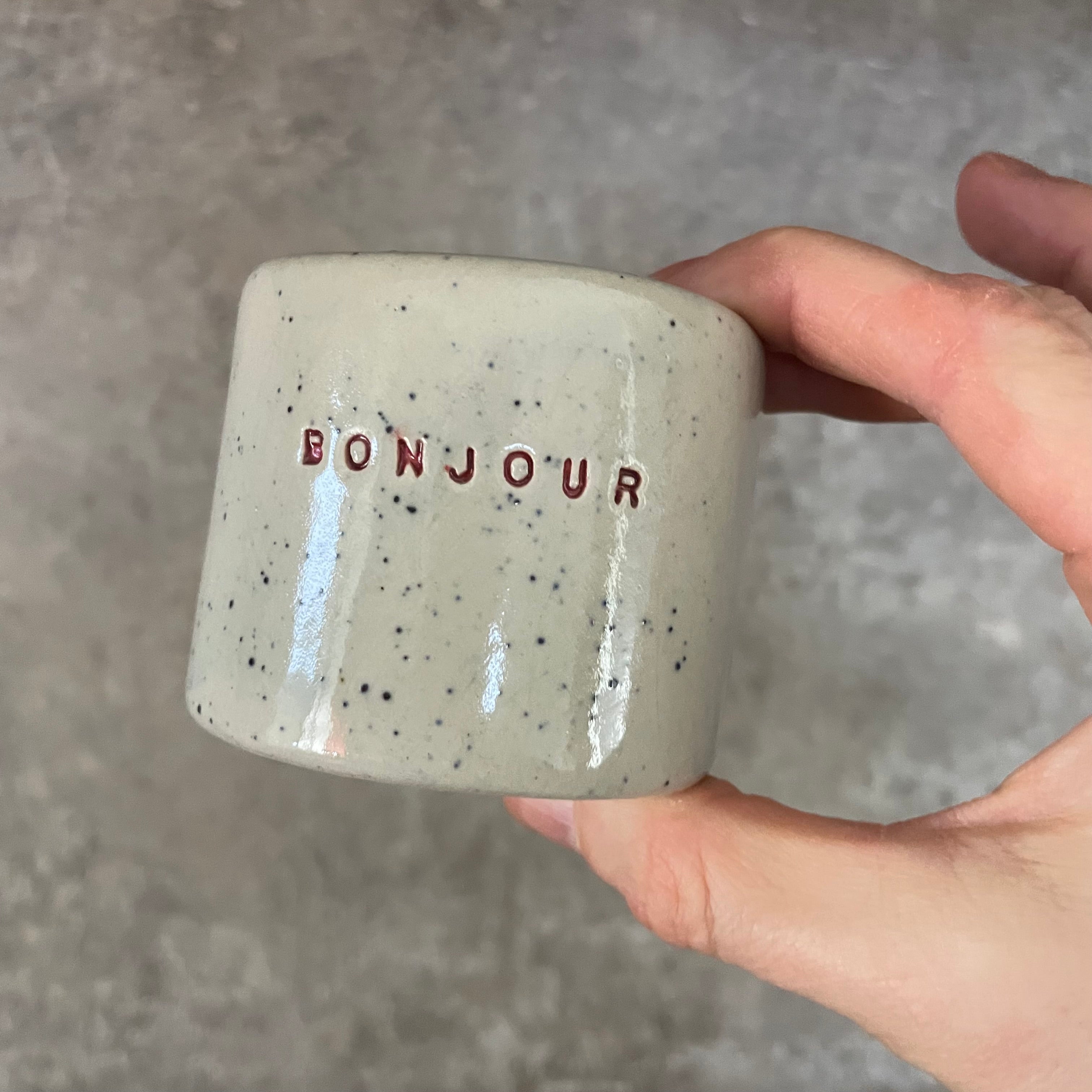 Mažų espresso puodelių rinkinys