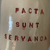Ceramic mug PACTA SUNT SERVANDA