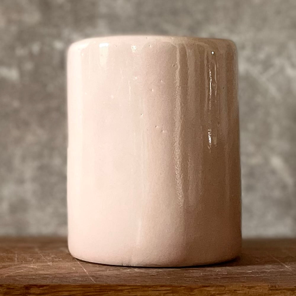 Mug without handle with funny phrase