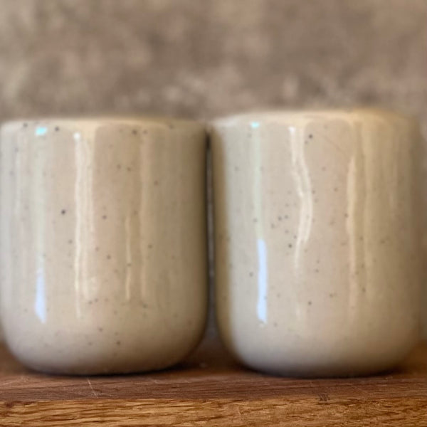 A pair of espresso mugs for Love
