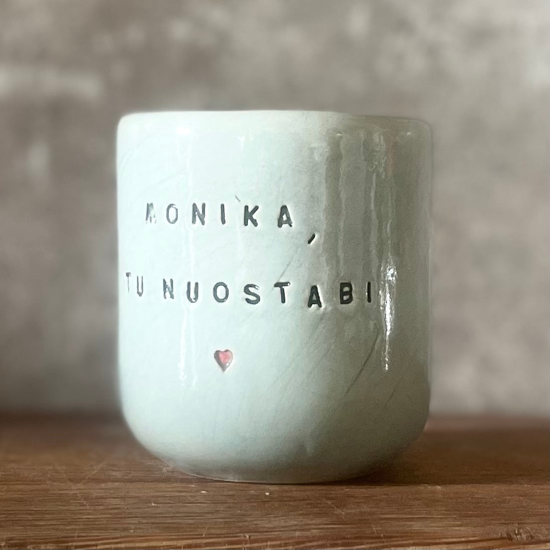 Tiny mug for Monika