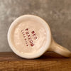 Flat mug with prosecco saying