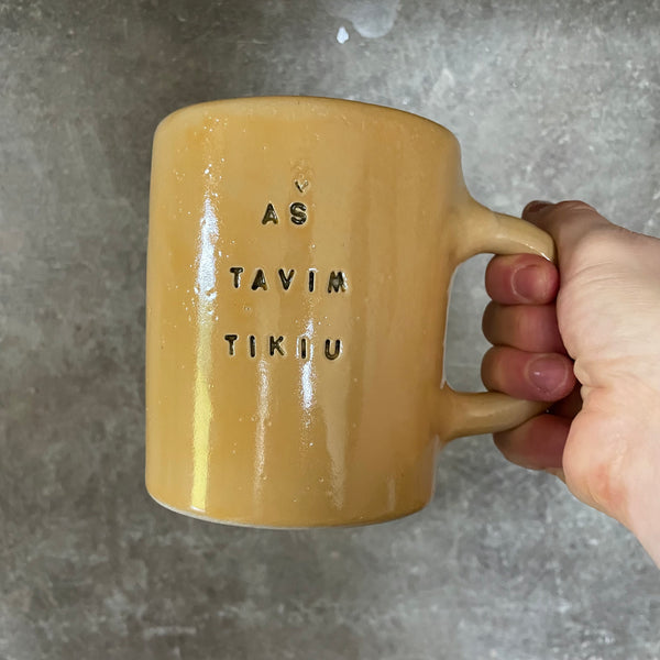 Mega big mug AŠ TAVIM TIKIU