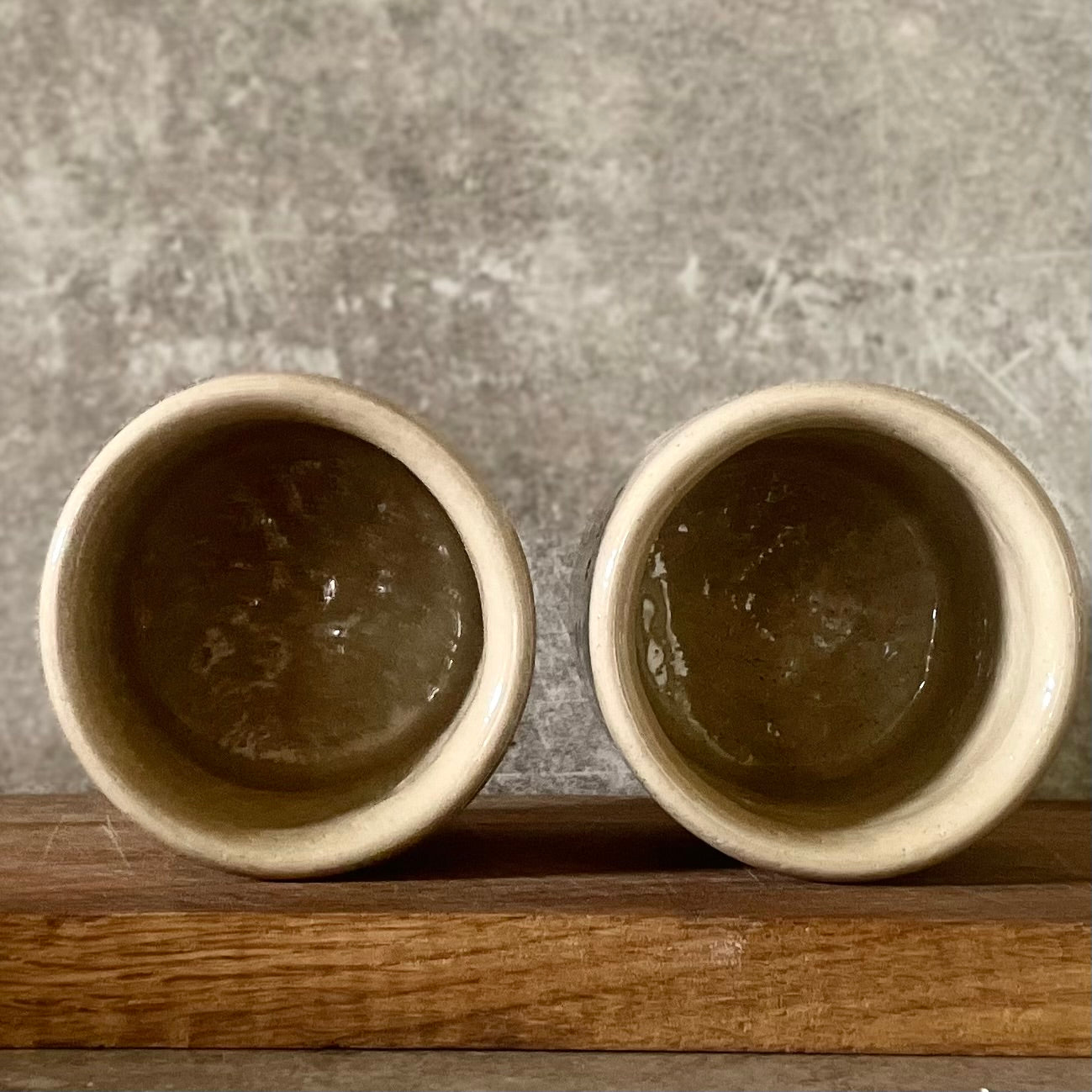 Set of two lovely espresso mugs