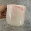 Big irregularly pink mug KELKIS BUČKIS