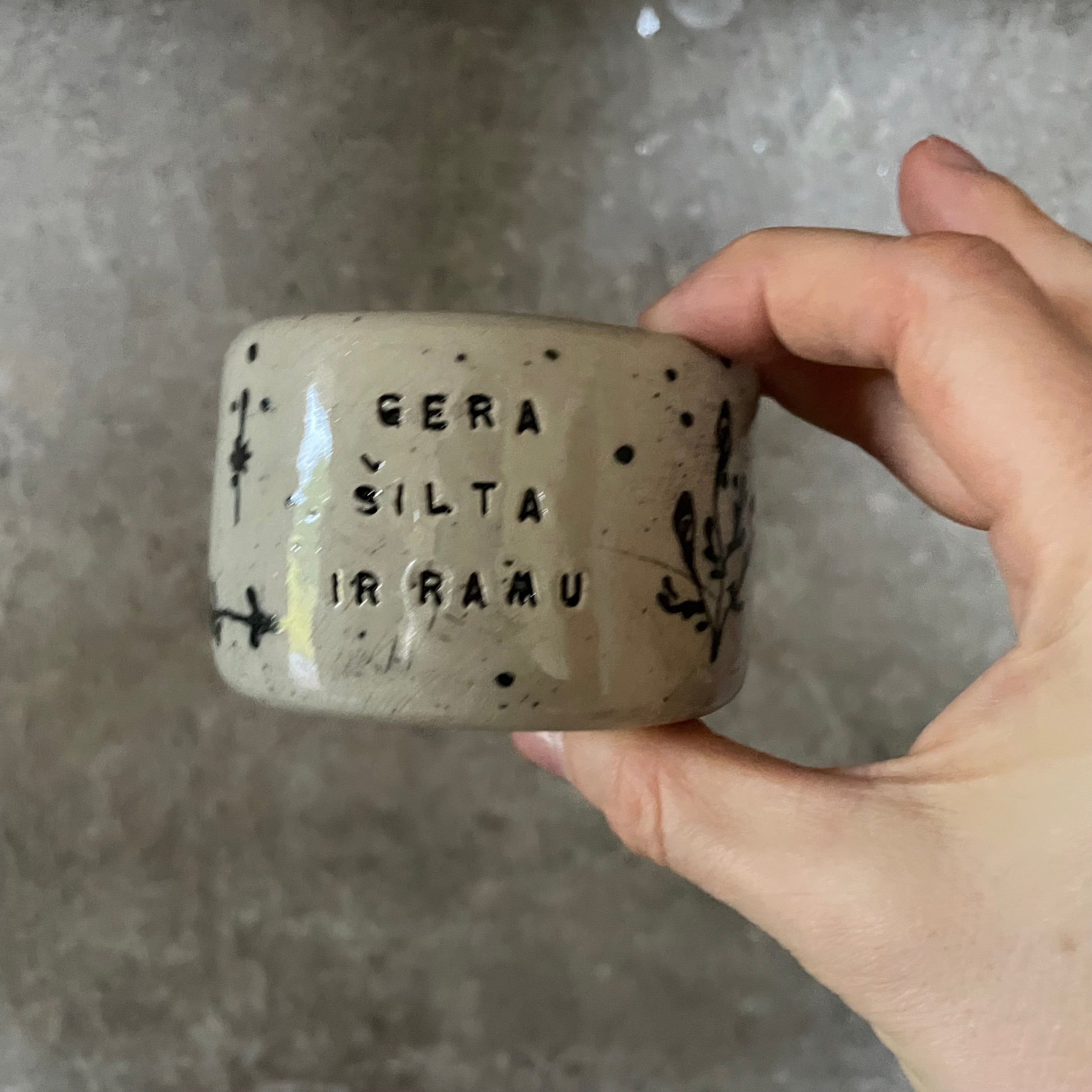 Candleholder GERA ŠILTA