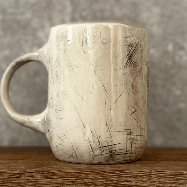 Handmade ceramic stoneware mug IT'S POSSIBLE