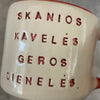 Colored mug SKANIOS KAVELĖS