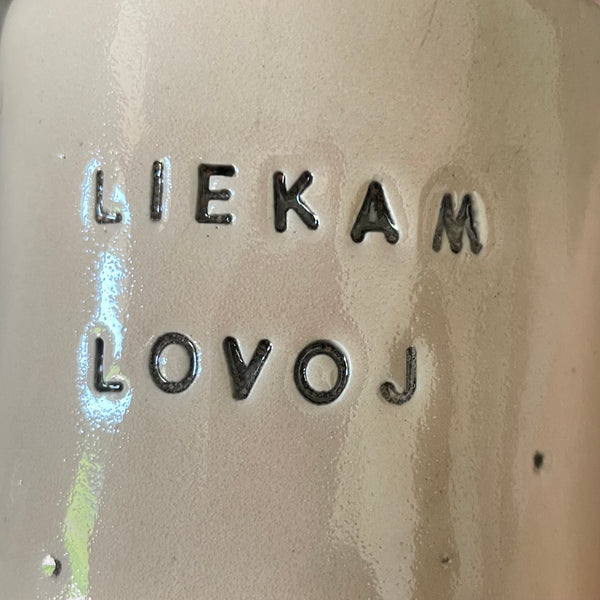 Puodelis be rankenos LIEKAM LOVOJ
