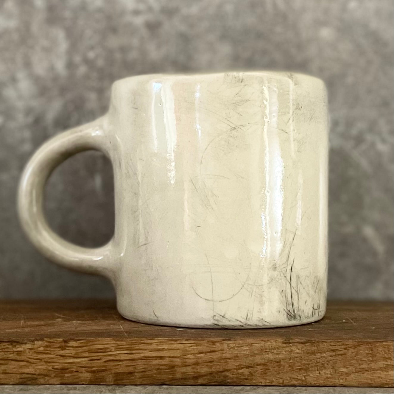 Ultra jumbo big mug with words about work