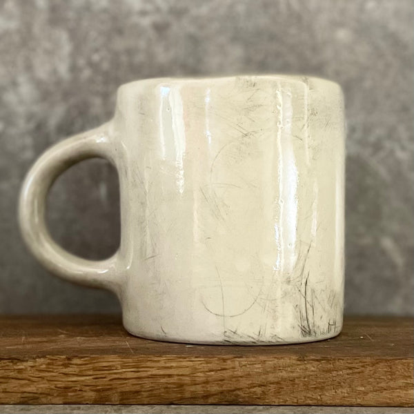 Ultra jumbo big mug with words about work