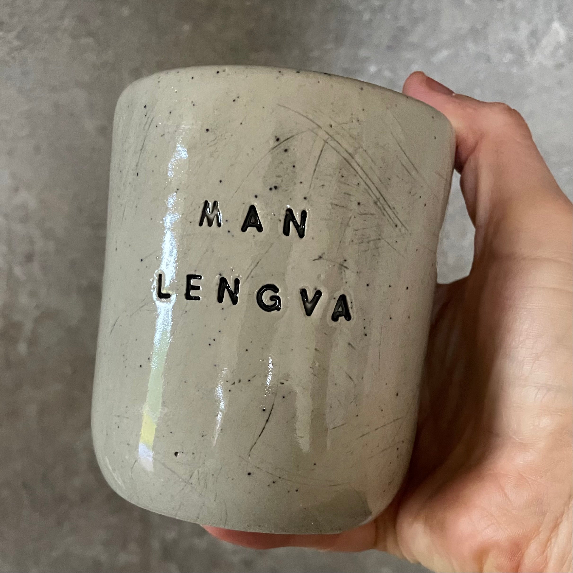 Jaukus puodelis MAN LENGVA