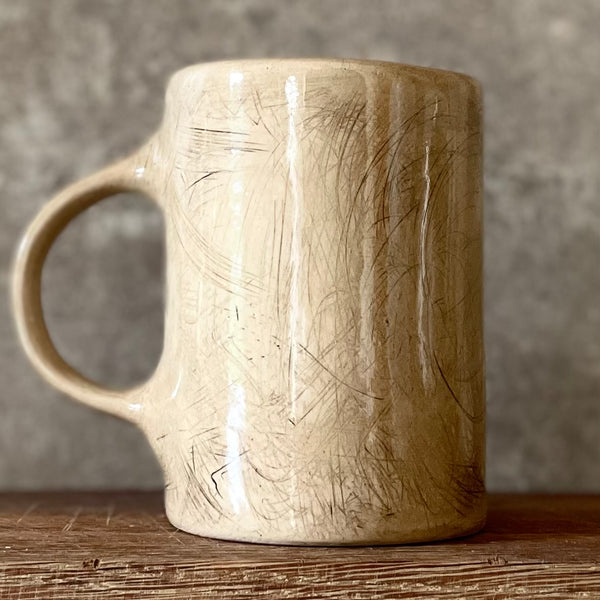 Large mug with funny saying in Lithuanian