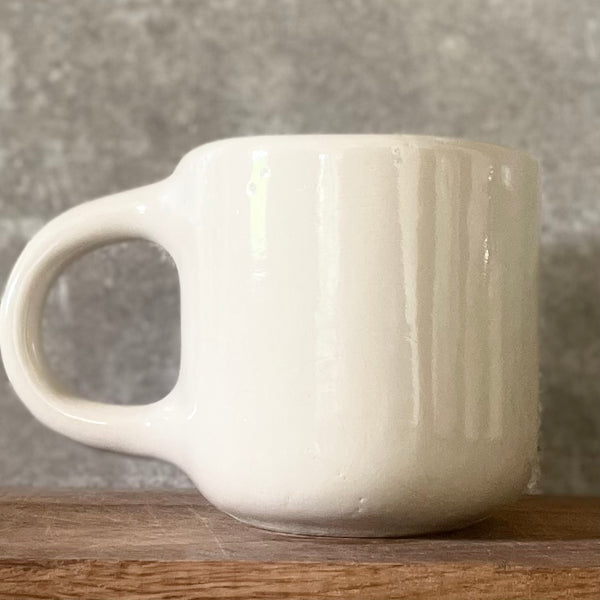 Big rounded ceramic mug IT'S POSSIBLE