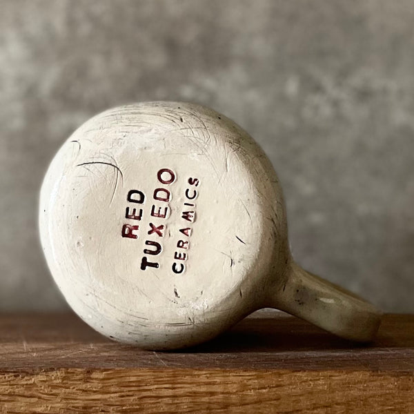 Ceramic mug with quote by Rilke