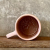 Ping mug with phrase about coffee