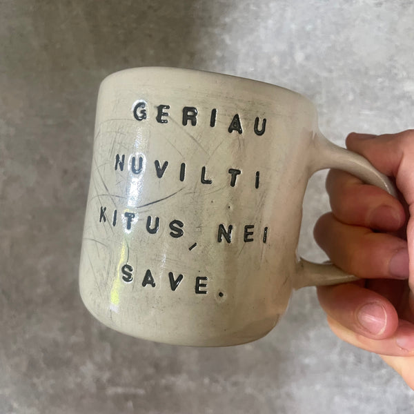 Puodelis apie sunkius pasirinkimus