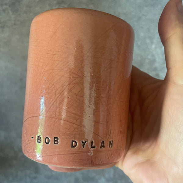 Mug with Bob Dylan quote