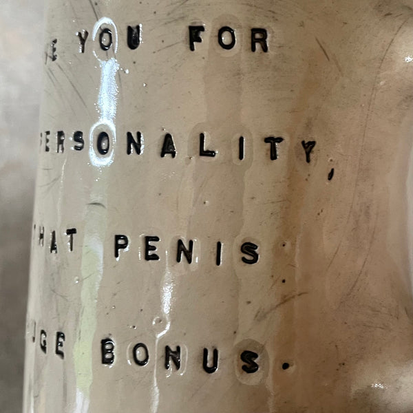 Mug with funny love saying