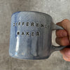 Blue mug DIFFERENCE MAKER