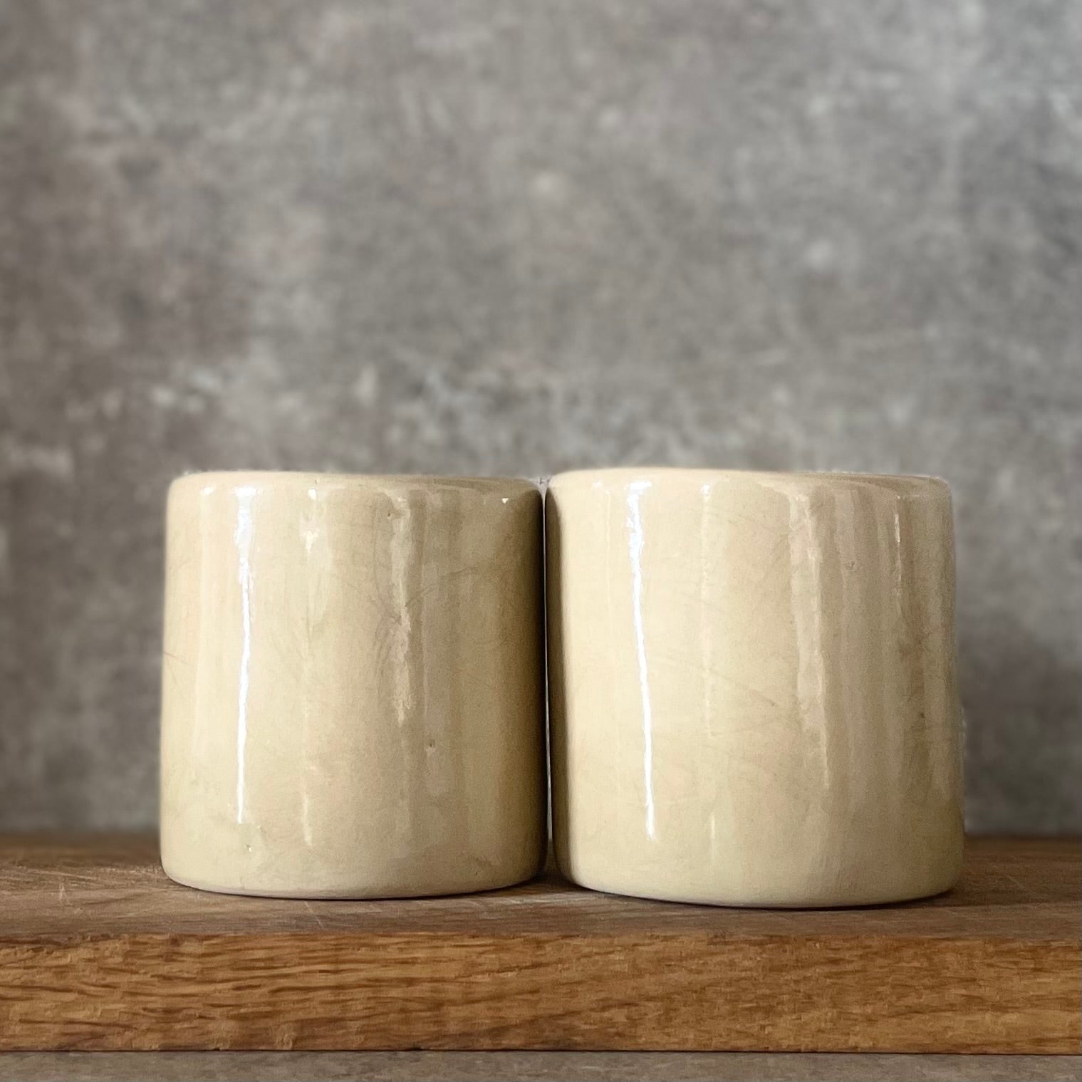 Set of two lovely espresso mugs