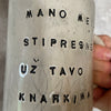 Gray mug with lovely saying