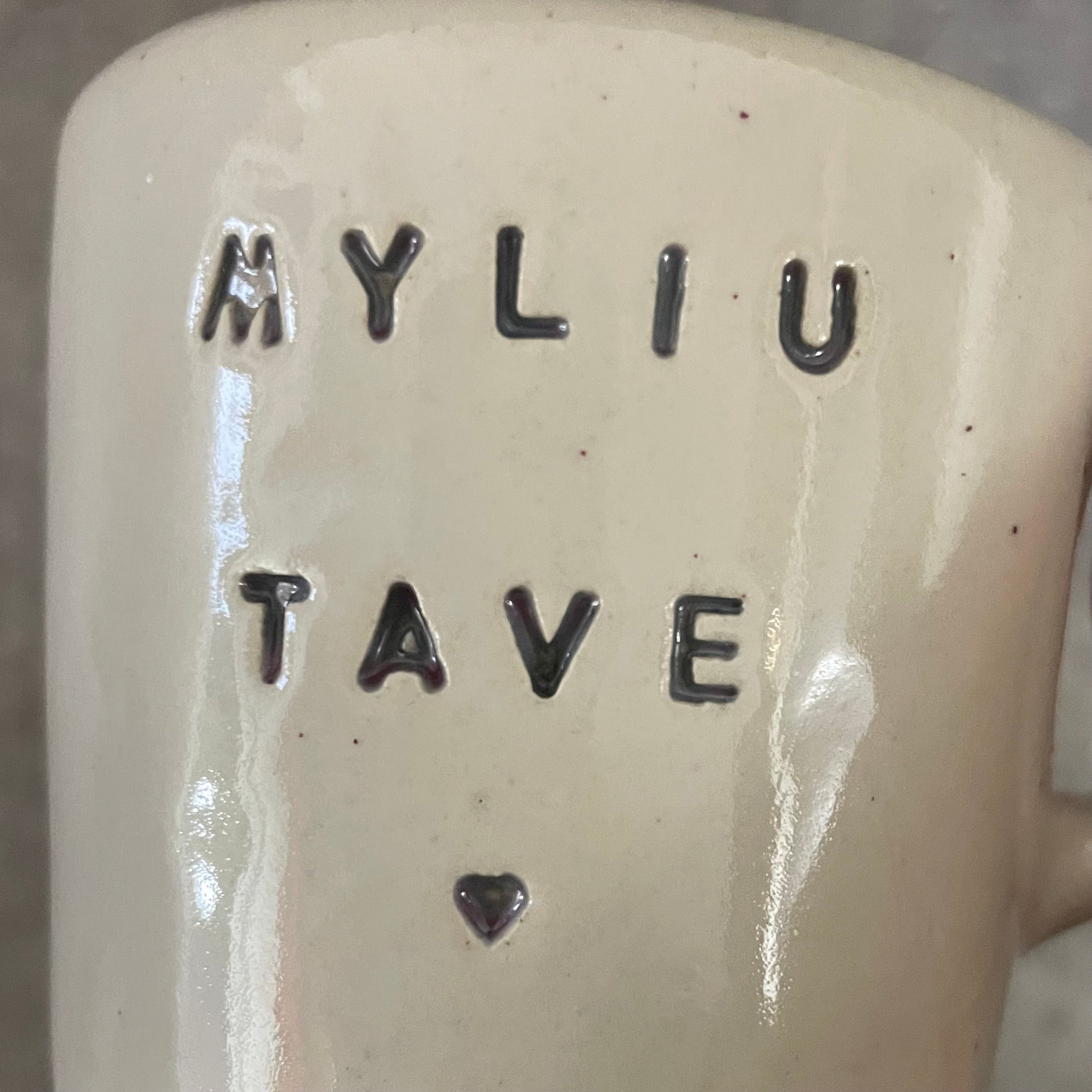 Mažas puodelis MYLIU TAVE