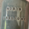 Set of small grayish mugs