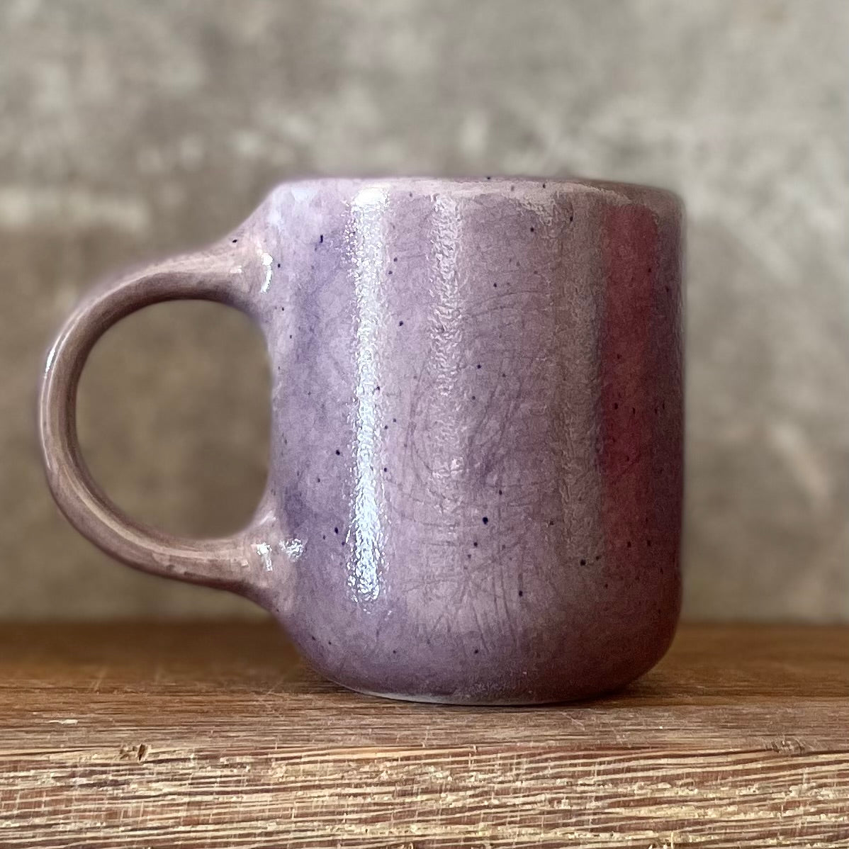 Violetinis mažas puodelis NORIU ŠAMPANO