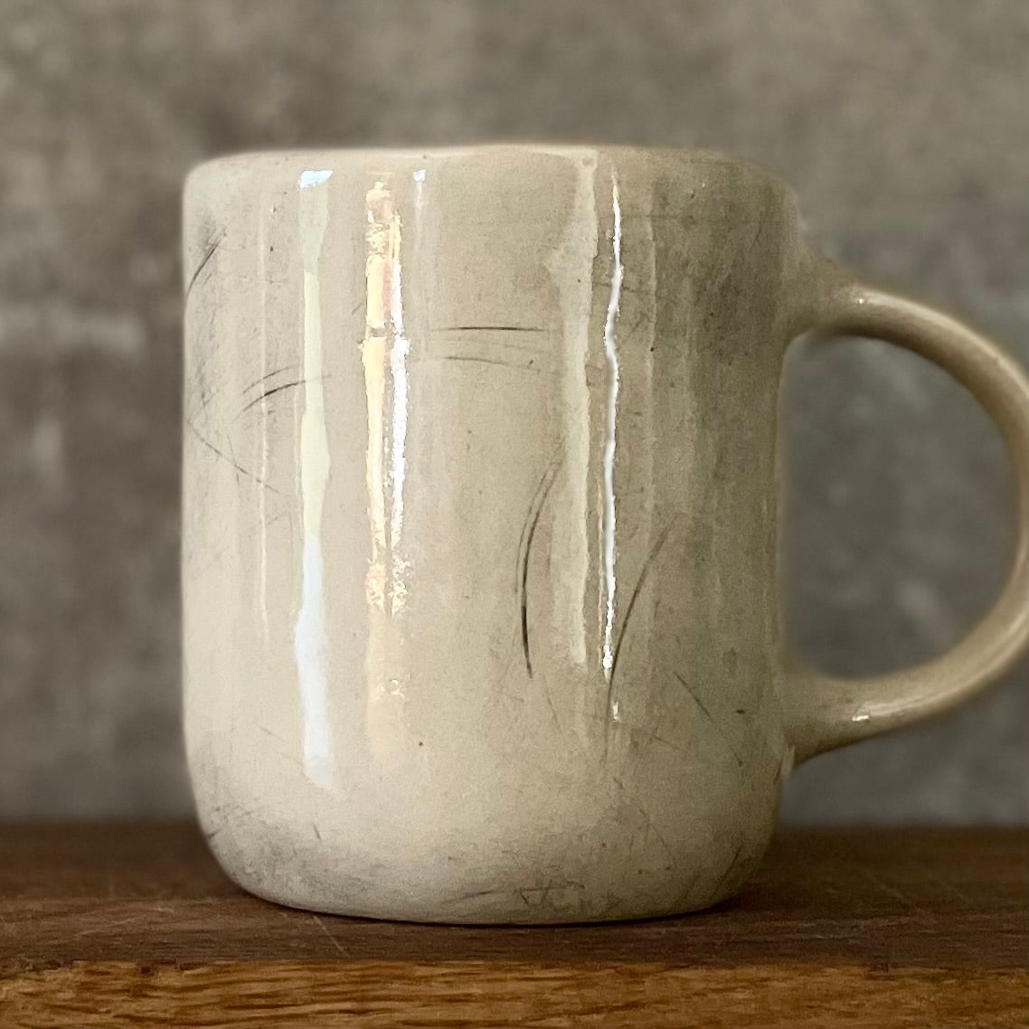 Mug with funny saying about coffee