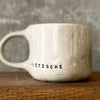 Mug with quote about music