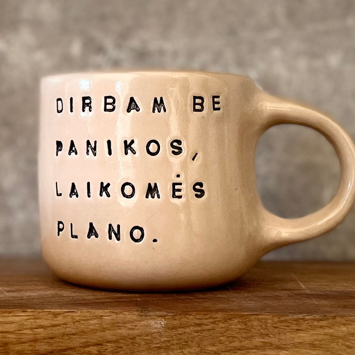 Geras puodelis apie darbą