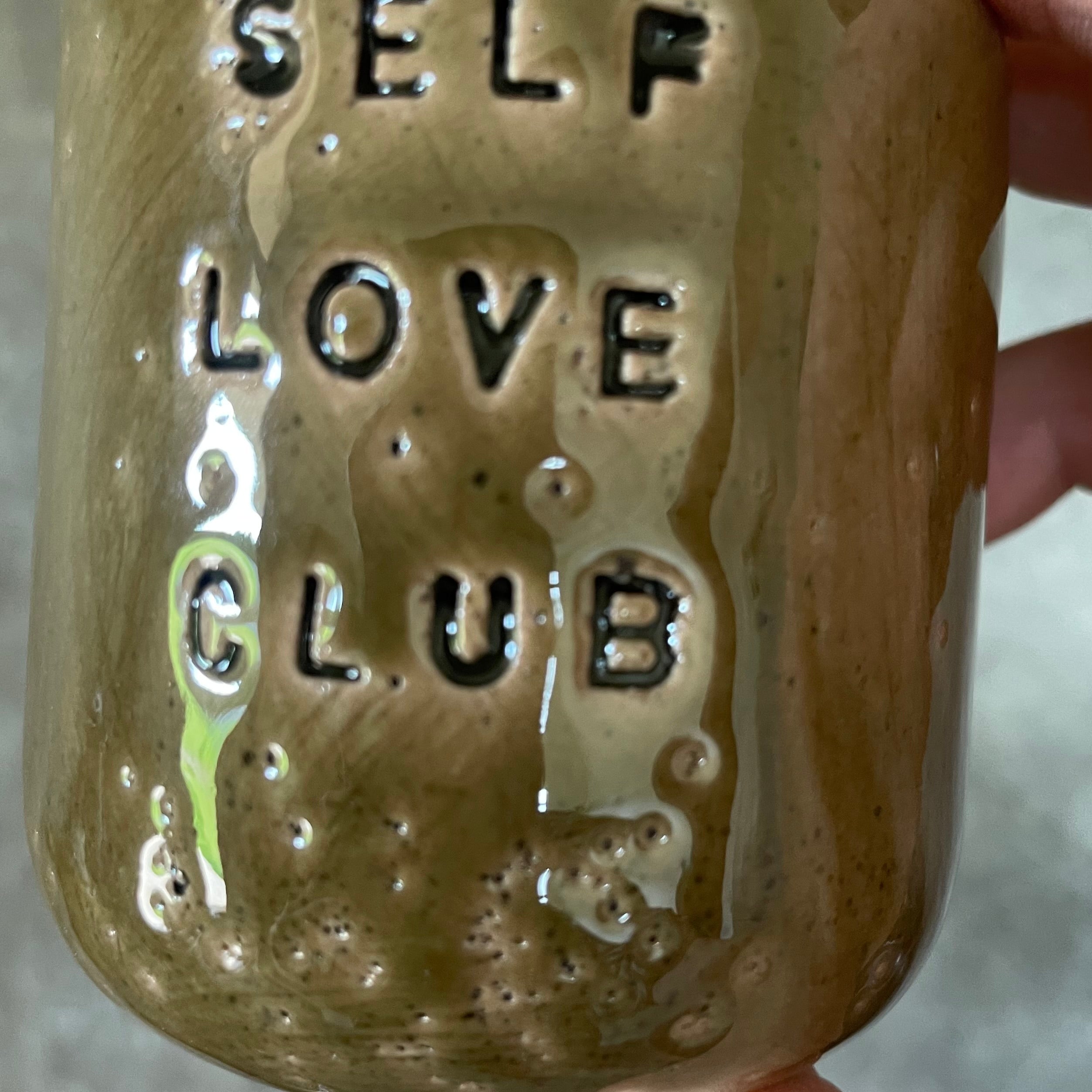 Set of shot mugs SELF LOVE CLUB