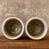 Speckled small mugs without handle "Liekam lovoj'