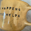 Coffee mug about coffee and life