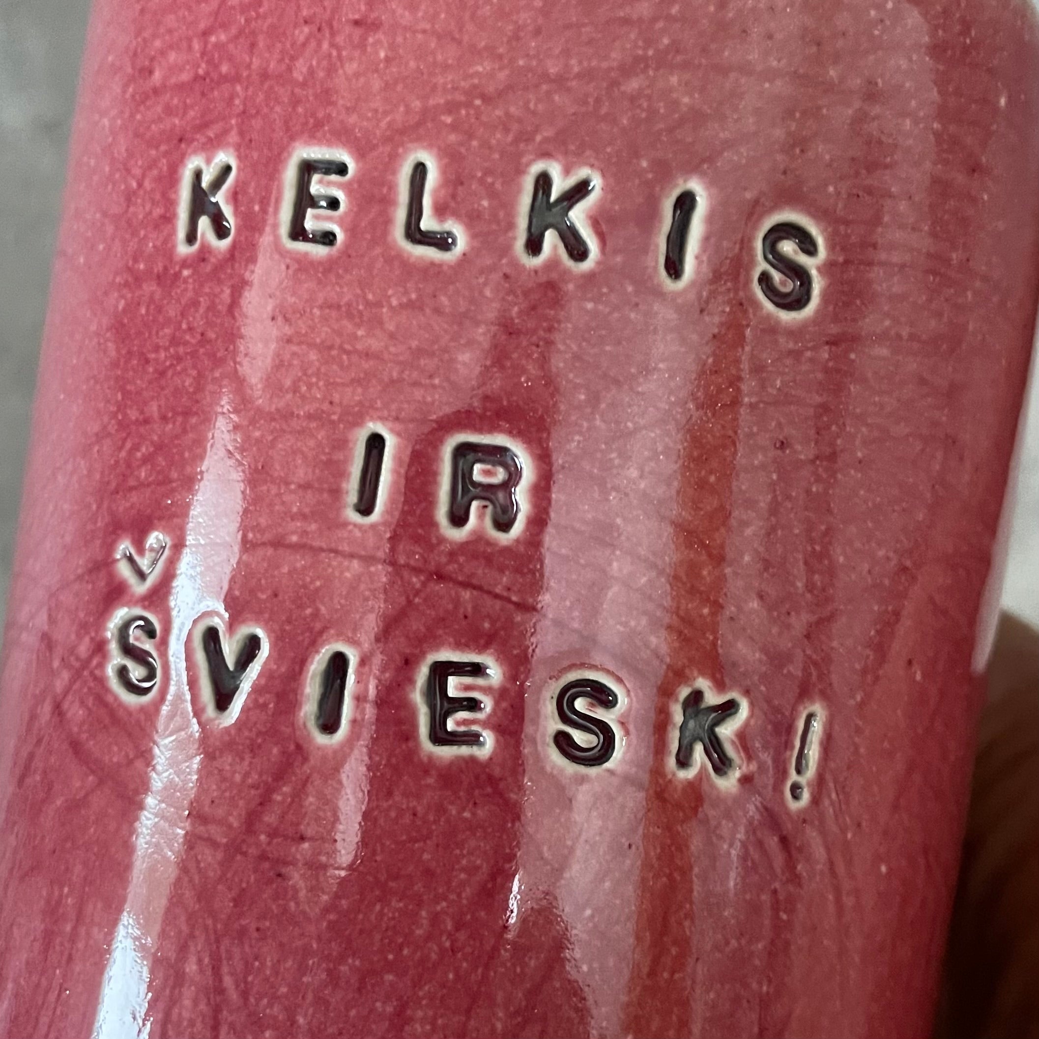 Mug KELKIS IR ŠVIESK