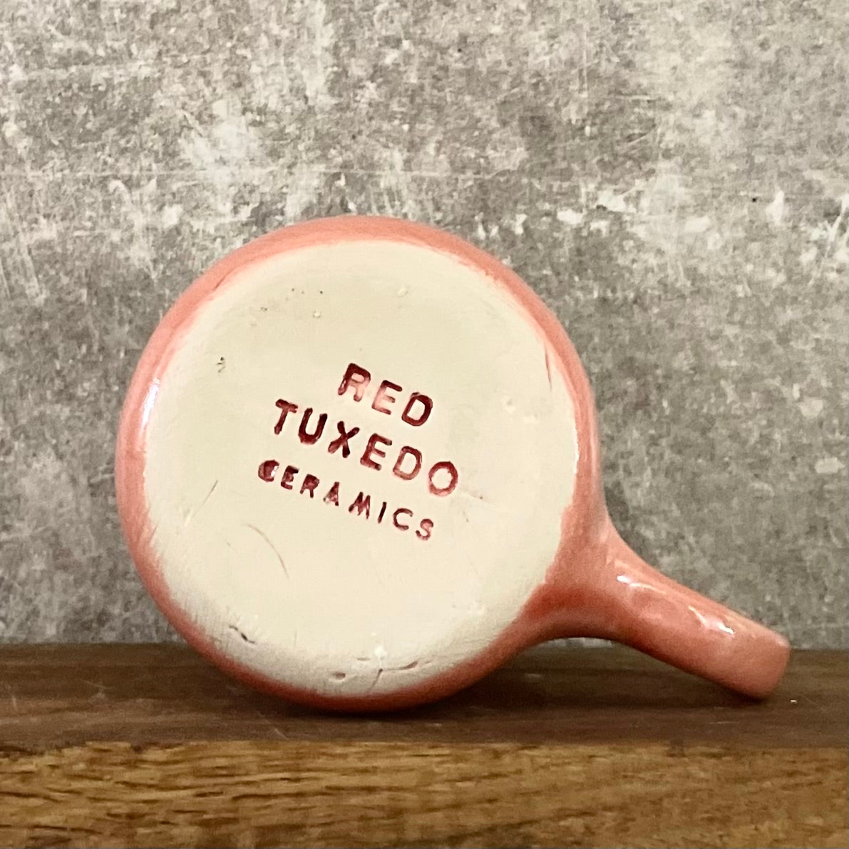 Red inspirational mug