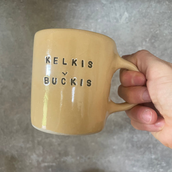 Puodelių rinkinys KELKIS BUČKIS