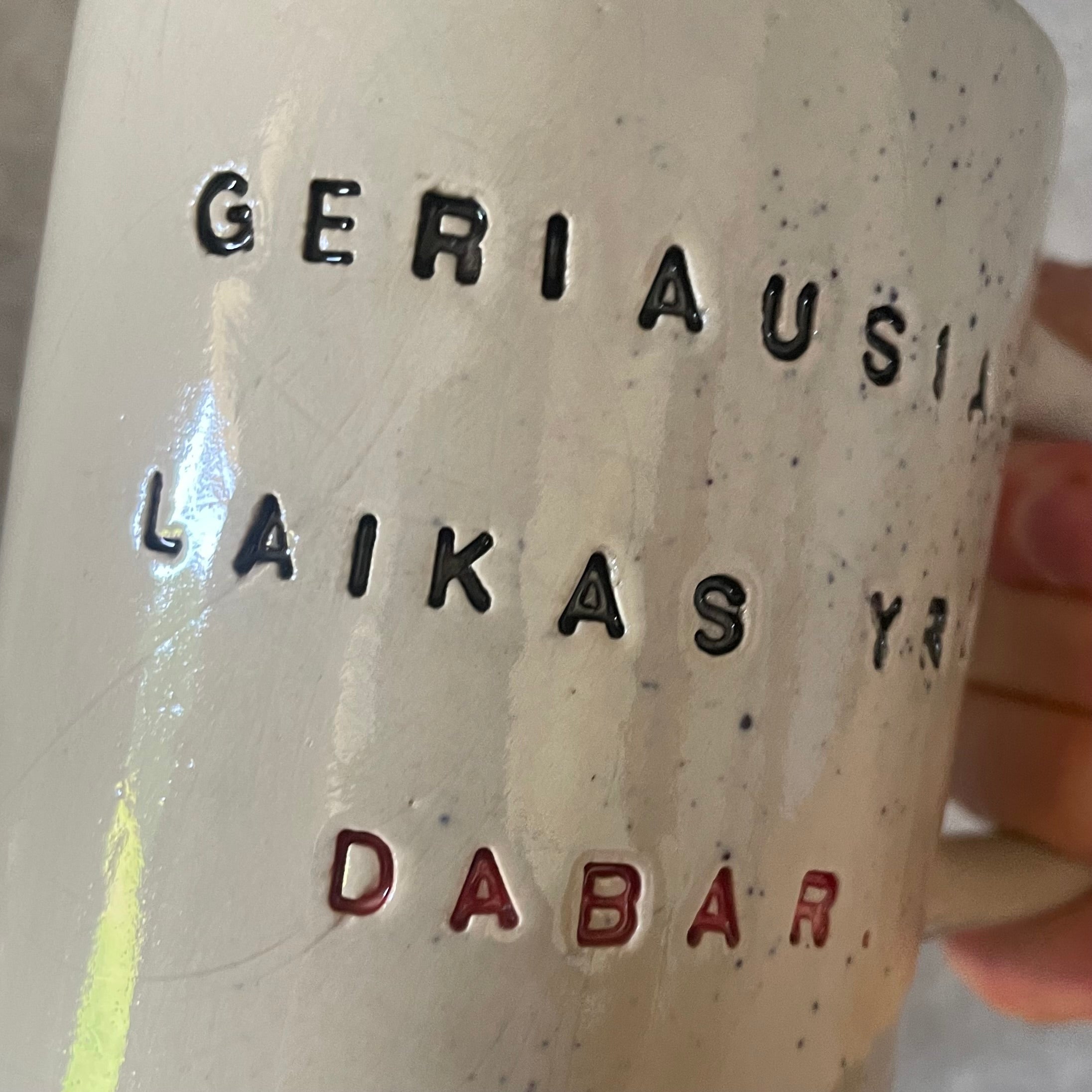 Didelis puodelis GERIAUSIAS LAIKAS