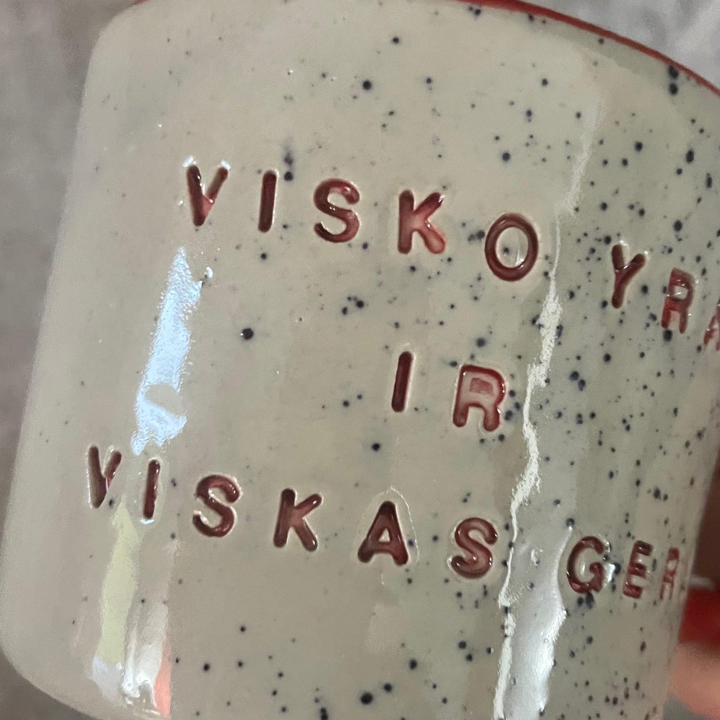 Colored mug VISKO YRA