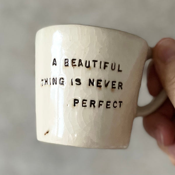 SMALL CUP WITH QUOTE