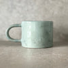 BLUE CERAMIC COFFEE MUG