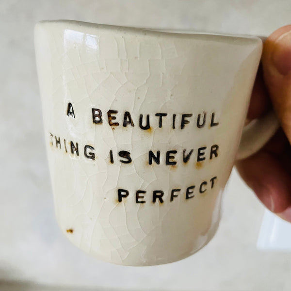 SMALL CUP WITH QUOTE